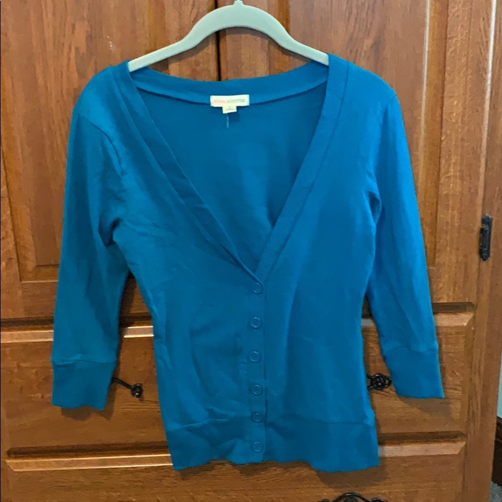 Beautiful blue cardigan